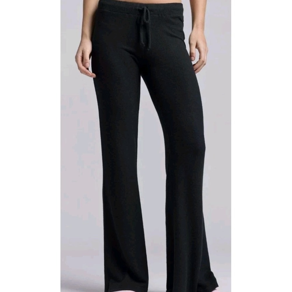 New Out From Under Easy Does It Cozy Knit Flare Pant Woman Sx33.5 Gray Boho Boot